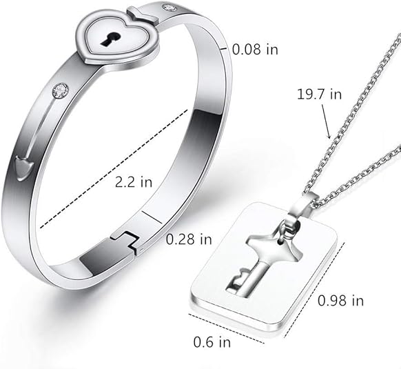 Heart Lock Bracelet