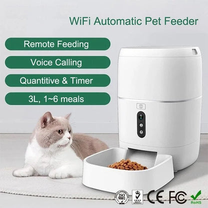 Automatic Pet Feeder with WiFi