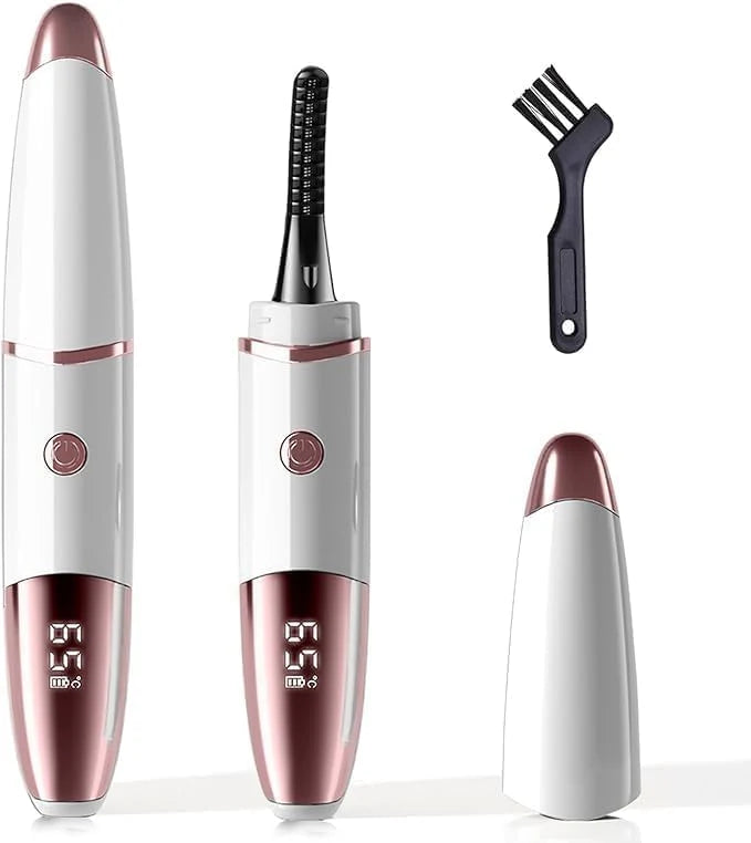 Rechargeable Electric Lash Curler With Eyelash Separator