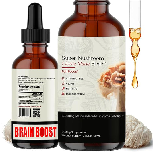 Super Mushroom Lion's Mane Elixir