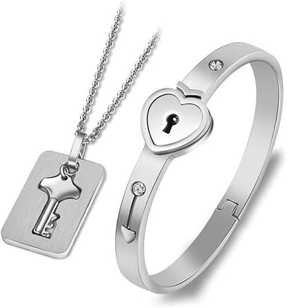 Heart Lock Bracelet
