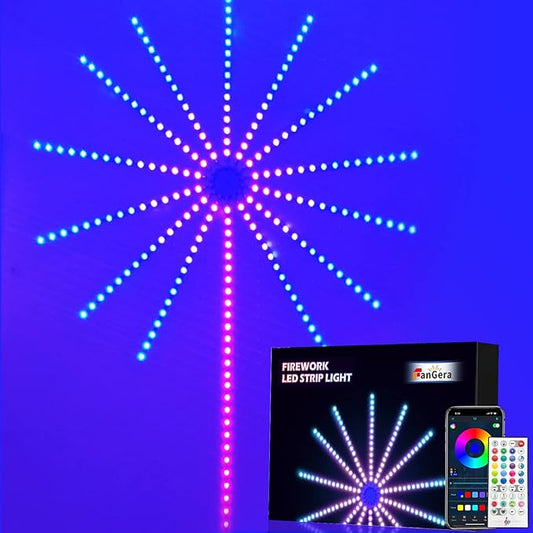 WiFi Bluetooth Smart Fireworks LED Light