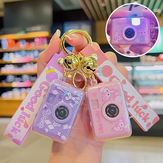 Cartoon Mini Keychain Camera