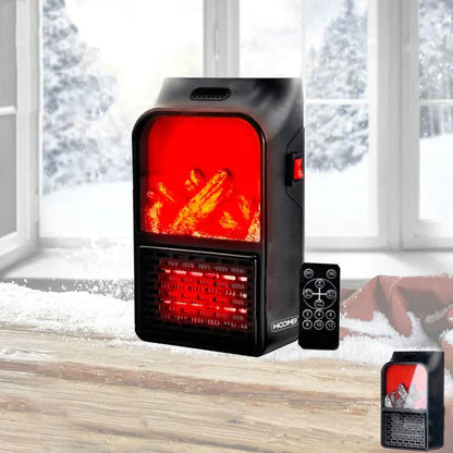 500W Stainless Steel Wall Heater Mini