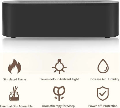 Flame Humidifier With Essential Oil