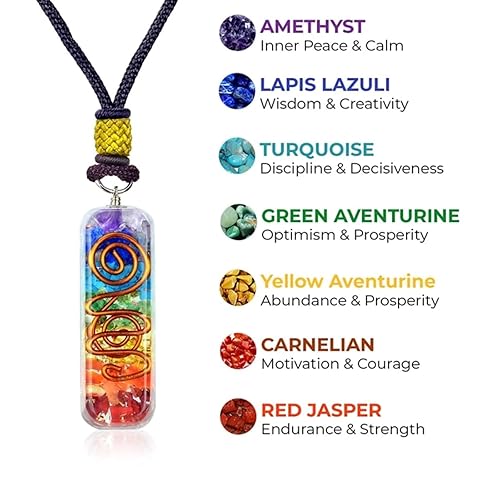 Crystal Chakra Necklace