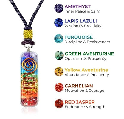 Crystal Chakra Necklace
