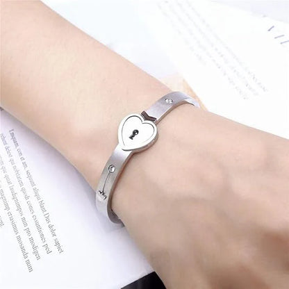 Heart Lock Bracelet
