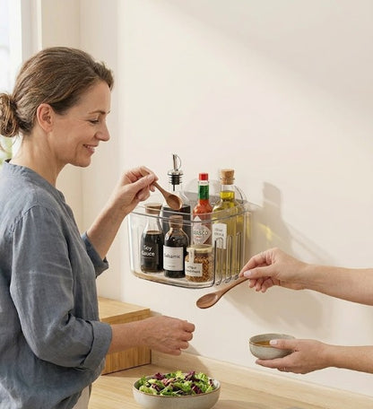 Floating Kitchen Storage Basket