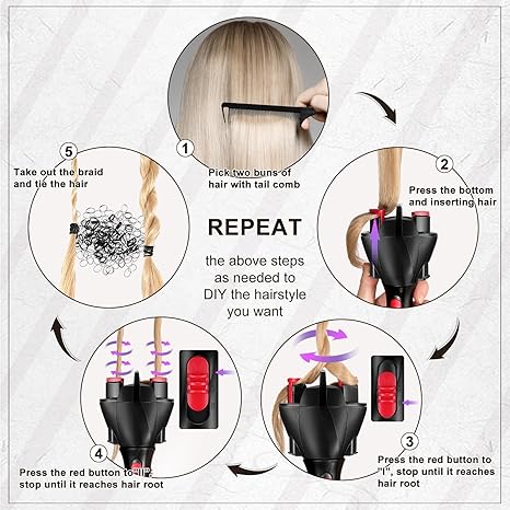 Electric Hair Braider