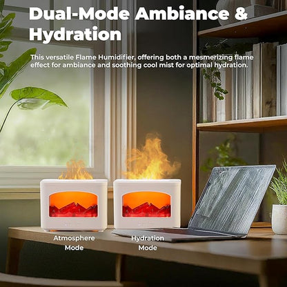 Fireplace Simulation Flame Oil Diffuser