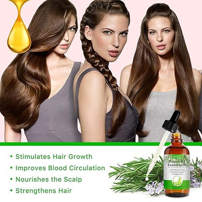 Rosemary+Fenugreek Herbal Hair Growth Oil