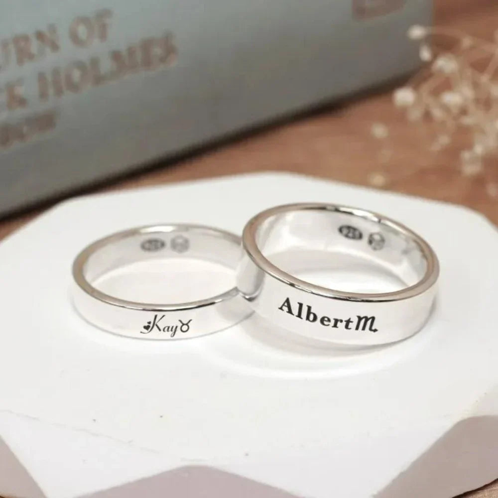 Sterling Silver Ring Necklace