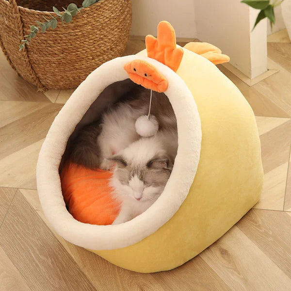 Pet Warm Basket Cozy Lounger