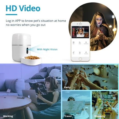 Automatic Pet Feeder with WiFi