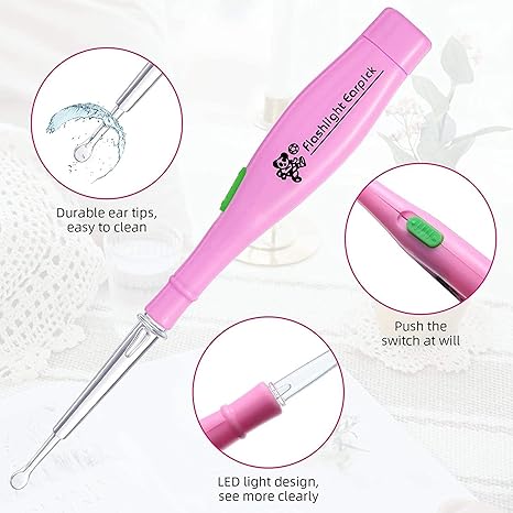 LED Flashlight Earpick