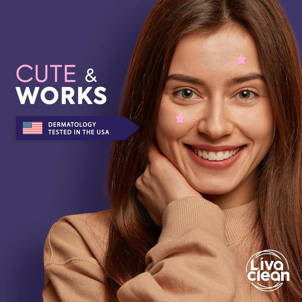 Acne Pimple Patches 5 Color Star Shaped