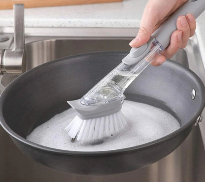 2-in-1 Soap Dispensing Cleaning Brush