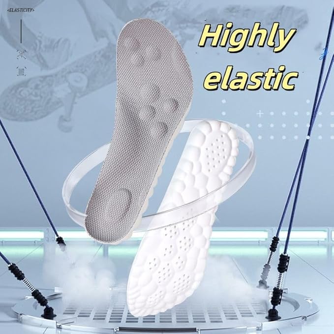 White Memory Foam Shoe Insole