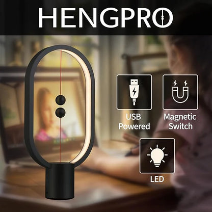 Magnetic Ball Switch Control LED Lamp