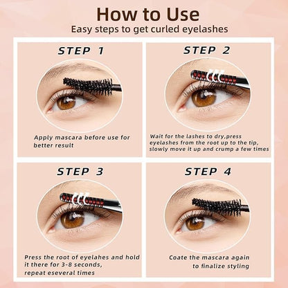 Rechargeable Electric Lash Curler With Eyelash Separator