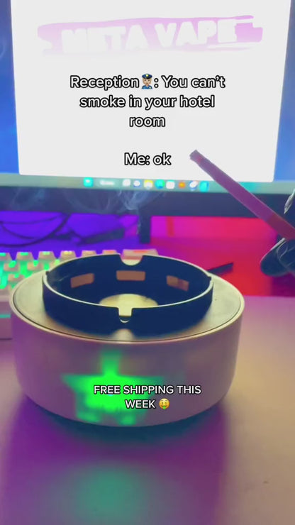 Smokeless Ashtray With Air Purifier
