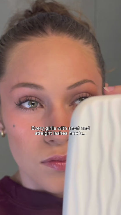 Rechargeable Electric Lash Curler With Eyelash Separator