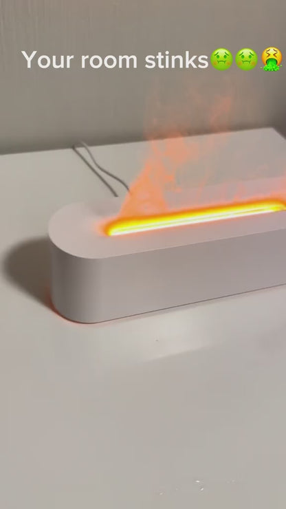 Flame Humidifier With Essential Oil