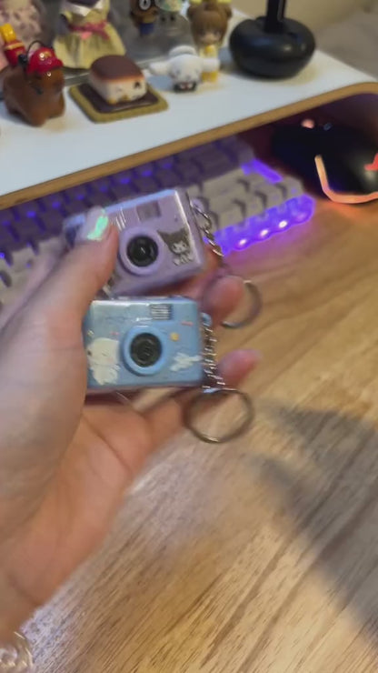 Cartoon Mini Keychain Camera