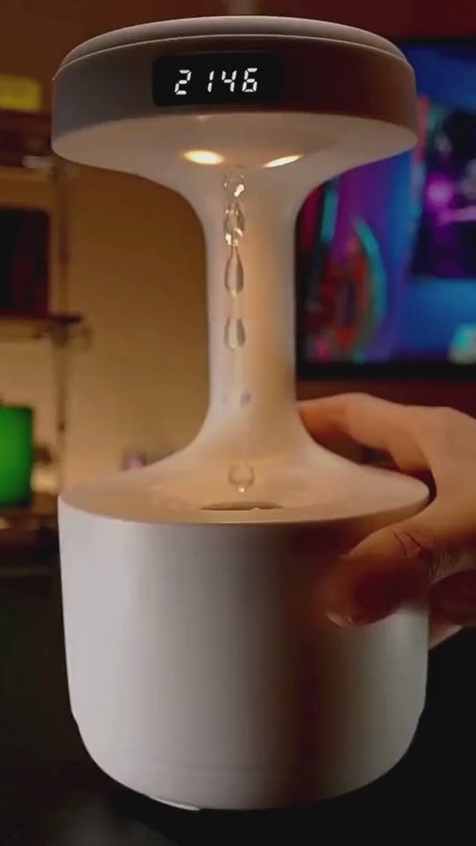 Anti-Gravity Water Droplet Humidifier