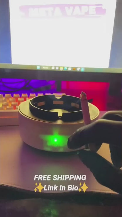 Smokeless Ashtray With Air Purifier