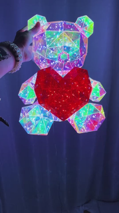 Gorgeous Shining LED Teddy Bear