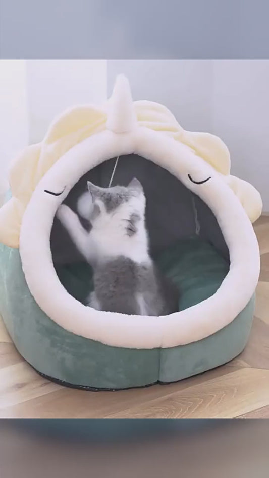 Pet Warm Basket Cozy Lounger