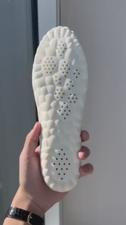 White Memory Foam Shoe Insole