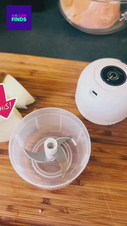 Rechargeable Mini Electric Chopper