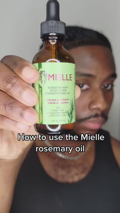 Rosemary Mint Scalp & Hair Strengthening Oil